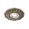 Polka Fixed Decorative Downlight - Antique Brass