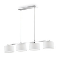 Posada 4 Light Bar Ceiling Pendant - White