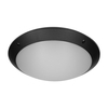 Protect 12W Cool White Outdoor LED Flush Light - Black