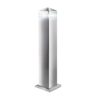 Pyramid LED Outdoor Bollard Light - Stainless Steel