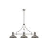 Raegan Bar Ceiling Pendant Light - Polished Nickel