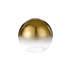 Ren Glass Ceiling Pendant Shade - Gold,  Clear
