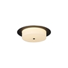 Riley Flush Light - Black