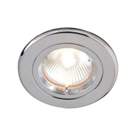 Robus Fixed Downlight - Polished Chrome