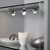Rotate 3 Light LED Battery Operated Under Cabinet Light - Anthracite