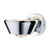 Sabik LED Up & Down Wall Light - Chrome