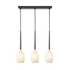 Salut 3 Light Bar Ceiling Pendant - White