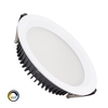 Samsung New Aero Slim 30W Colour Selectable LED Fixed Downlight with Lifud Driver IP44 - 200mm Cut-Out - White
