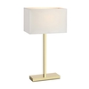 Savoy Table Lamp with USB Charging Port - Brass