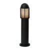 Saxby Louvre Black Outdoor Post Light