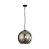 Searchlight Amsterdam 3 Light Glass Ceiling Pendant - Smoked
