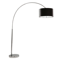 Searchlight Arcs Floor Lamp - Black