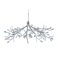 Searchlight Astbury 8 Light Ceiling Pendant Light - Chrome
