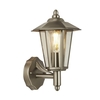 Searchlight Claydon Outdoor Lantern Wall Light - Stainless Steel