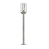 Searchlight Coastal Box II Tall Outdoor Post Light - Galvanised Steel