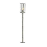 Searchlight Coastal Box II Tall Outdoor Post Light - Galvanised Steel