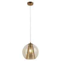 Searchlight Conio Ceiling Pendant Light - Satin Brass