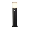 Searchlight Copenhagen LED Outdoor Bollard Light with PIR Sensor - Black
