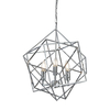 Searchlight Cube 3 Arm Ceiling Pendant Light - Chrome