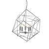 Searchlight Cube 5 Arm Ceiling Pendant Light - Chrome