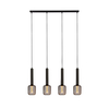 Searchlight Dulwich 4 Light Bar Ceiling Pendant - Matt Black