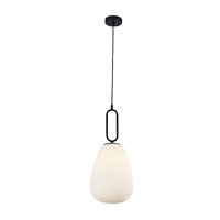 Searchlight Elixir Ceiling Pendant Light - Black & White