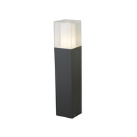 Searchlight Granada Outdoor Post Light - Dark Grey