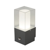 Searchlight Granada Outdoor Wall Light with PIR Sensor - Grey