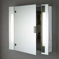 Searchlight LED Illuminated Bathroom Mirror Cabinet