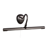 Searchlight LED Picture Light - Black Chrome