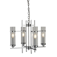 Searchlight Milo 4 Light Multi Arm Ceiling Light - Chrome