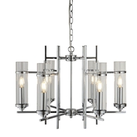 Searchlight Milo 6 Light Multi Arm Ceiling Light - Chrome