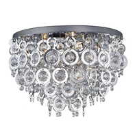 Searchlight Nova 5 Light Flush Light - Chrome