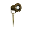 Searchlight Spikey Outdoor Garden Spotlight - Rust Brown