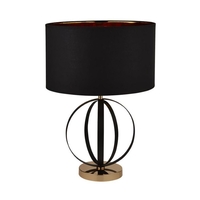 Searchlight Table Lamp - Black