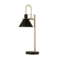 Searchlight Trombone Table Lamp - Black & Brass