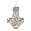 Searchlight Versailles Crystal Chandelier - Gold