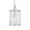 Searchlight Victoria 2 Light Ceiling Pendant Light - Chrome