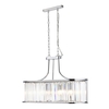 Searchlight Victoria 5 Light Bar Ceiling Pendant - Chrome
