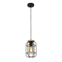 Searchlight Vision Ceiling Pendant Light - Matt Black