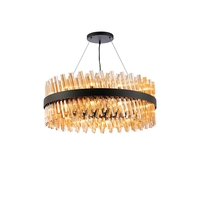 Shia Chandelier - Satin Black