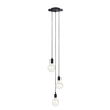 Sky 3 Light Ceiling Pendant - Black