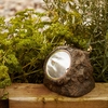 Solar LED Rock Spotlight - Sand