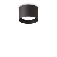 Spike Flush Ceiling Light - Black