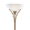Spiral Floor Lamp - Antique Brass