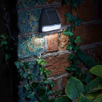 Superbright Solar LED Wall Light - Pack of 4