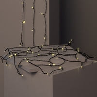 Suri 12M Warm White Solar LED Multi-Function String Lights - 100 Lights
