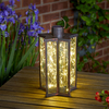 Suri Solar Outdoor Fairy Lights Star Lantern - Bronze