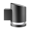 Suri Truro PIR Arth Solar LED Outdoor Wall Light - Silver