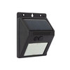 Suri Wedge Solar LED Flush Wall Light - Black